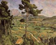Paul Cezanne Mont Sainte Victoire seen from Bellevue oil painting on canvas